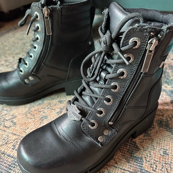 Harley Davidson Riding Boots - Picture 3 of 4